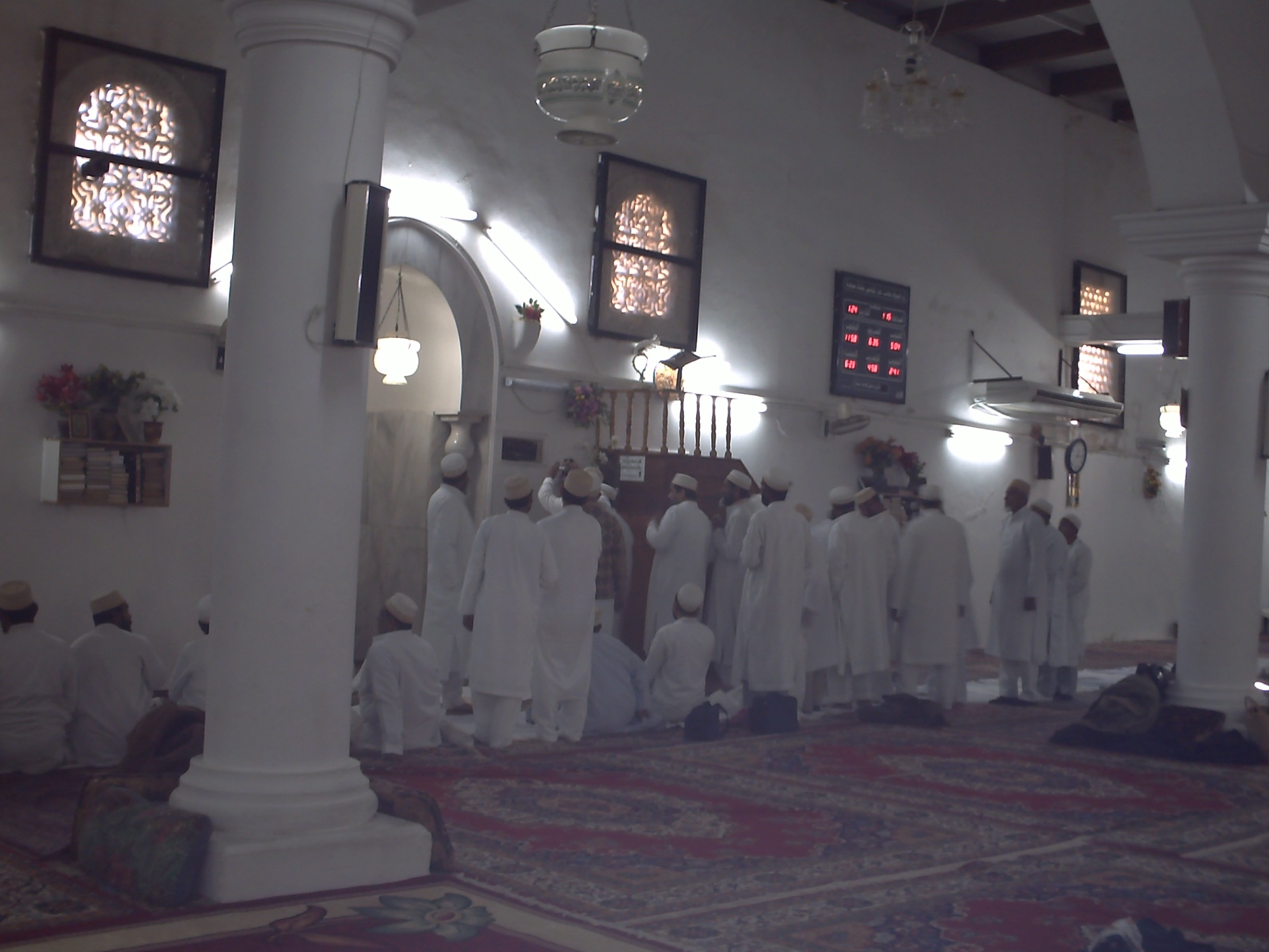 The mosque of Imam Ismail in Salamiyah, Syria